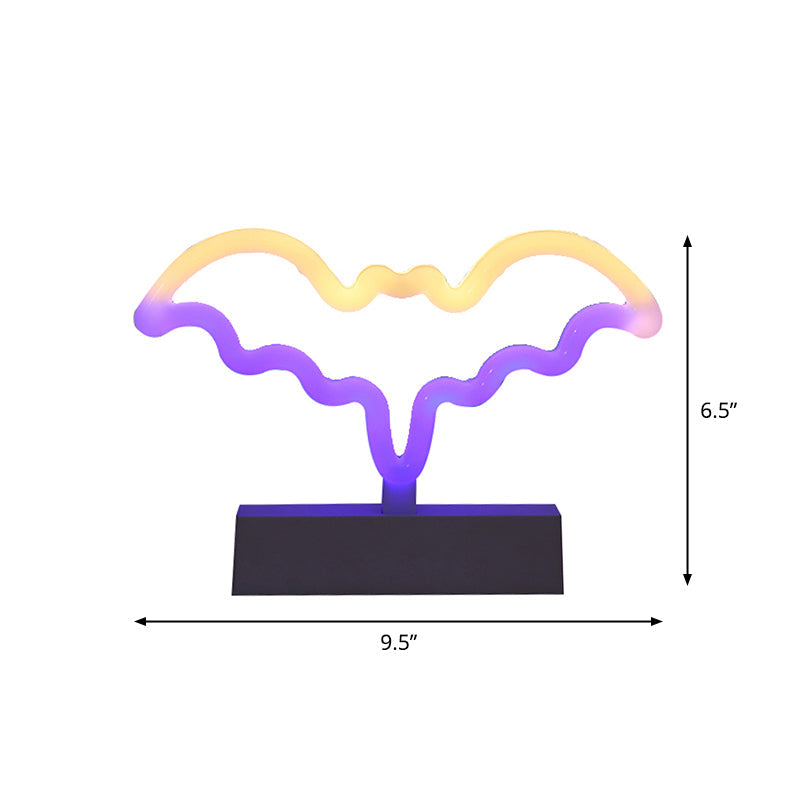 Geometrische Kunststoff Nachttischlampe Moderne LED Weiße Nachttischlampe für das Schlafzimmer