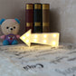 Frendorf | Geometrische Nachtverlichting Cartoonstijl Plastic LED Witte Wandnachtlamp voor Babykamer