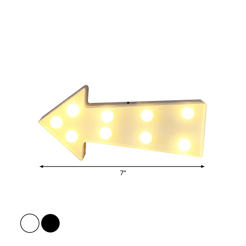 Frendorf | Geometrische Nachtverlichting Cartoonstijl Plastic LED Witte Wandnachtlamp voor Babykamer