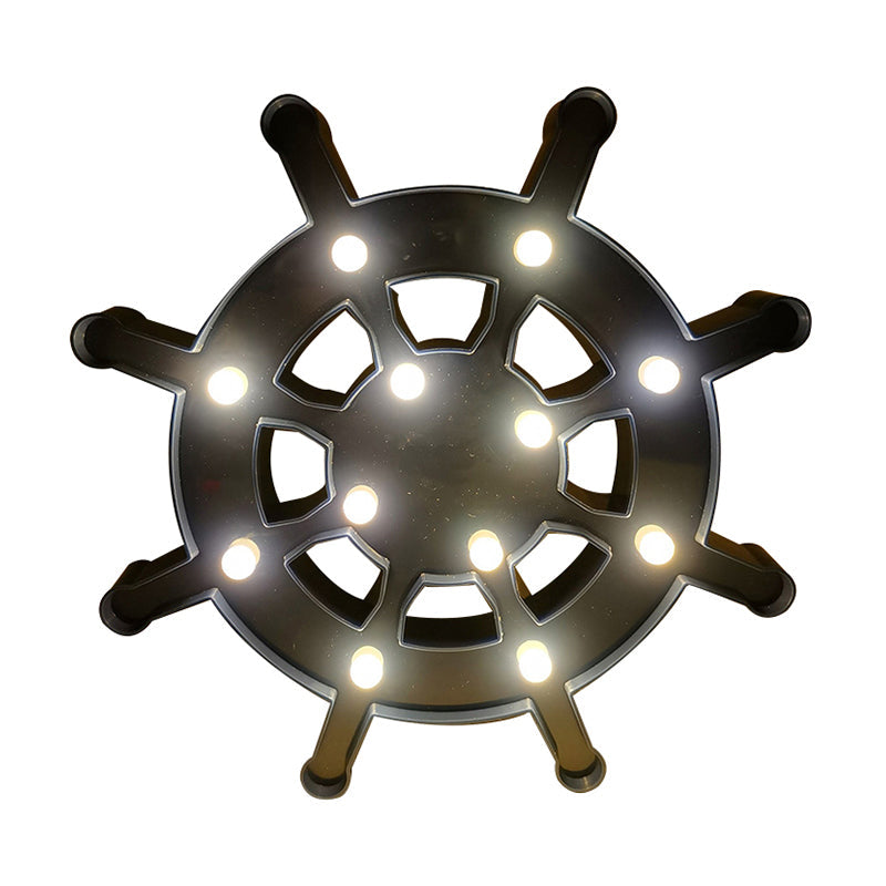 Frendorf | Segel Element Plastik Nachtischlampe Nordic LED Wandlampe für das Babyzimmer