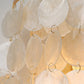 Frendorf | 1-Licht Wandlamp Sconces Landelijke Gangwandlamp mit Geschichtetem Kreis Muschel Schirm