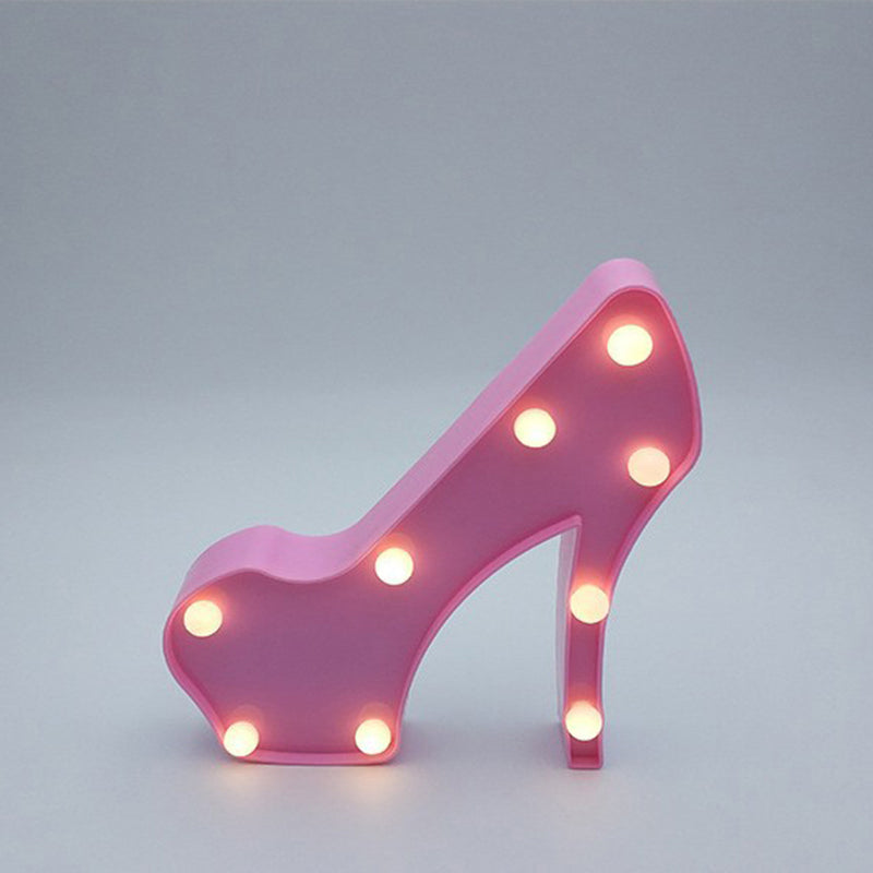 Beauty Element Mädchenzimmer Nachttischlampe Kunststoff Moderner Stil LED Nachttischbeleuchtung