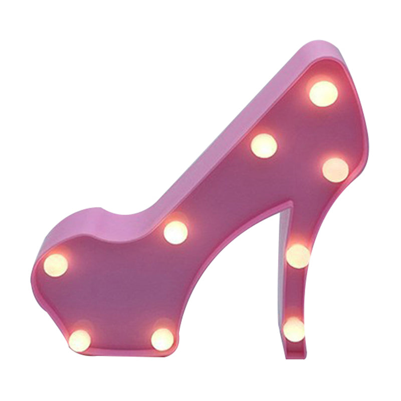 Beauty Element Mädchen Zimmer Nachtlampe Kunststoff Moderner Stil LED Nachttischbeleuchtung
