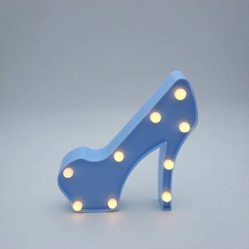 Beauty Element Mädchen Zimmer Nachtlampe Kunststoff Moderner Stil LED Nachttischbeleuchtung