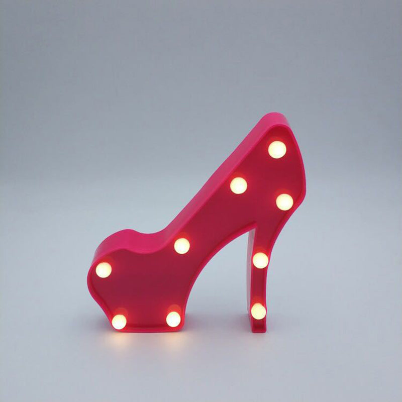 Beauty Element Mädchenzimmer Nachttischlampe Kunststoff Moderner Stil LED Nachttischbeleuchtung