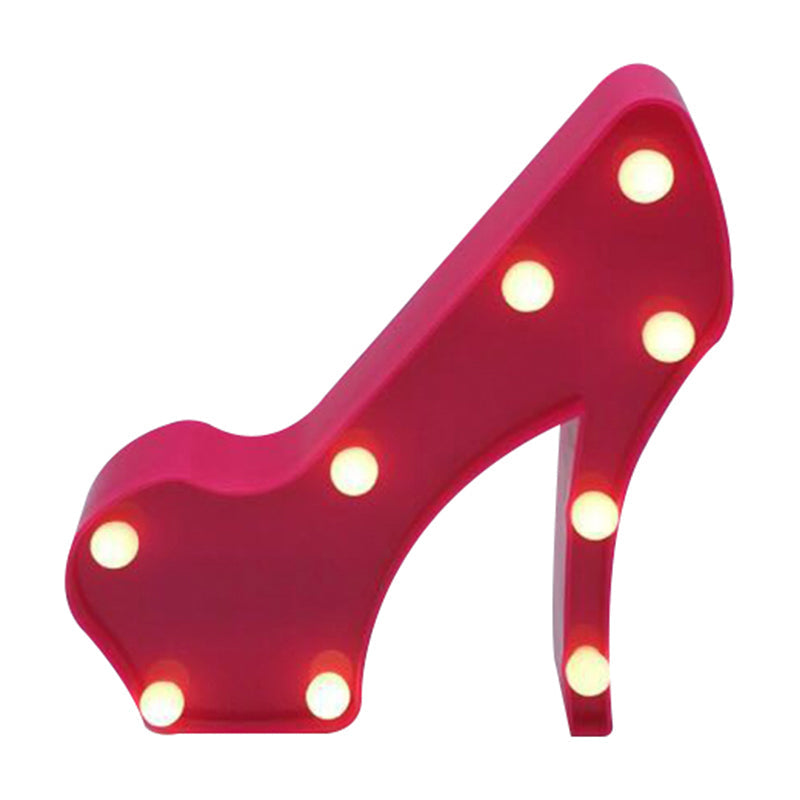 Beauty Element Mädchen Zimmer Nachtlampe Kunststoff Moderner Stil LED Nachttischbeleuchtung
