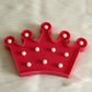 Frendorf | Plastic Crown Nachtkastje Lamp Cartoon Stil Batterij Aangedreven LED Nachtverlichting