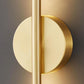 Moderne Lineare LED Wandleuchte - Gold