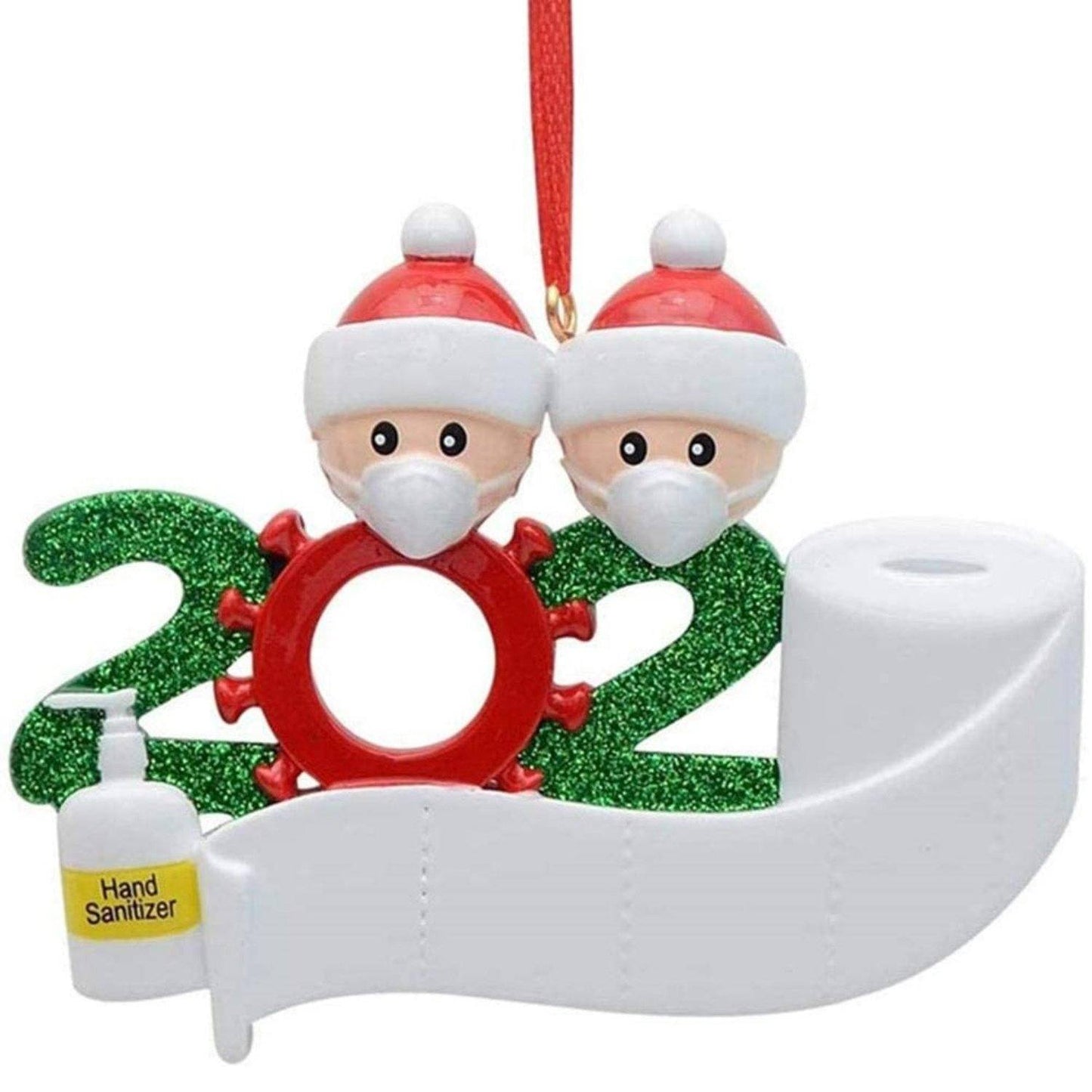 Frendorf | 2020 Quarantäne Familie Personalisierte Weihnachtsornamente