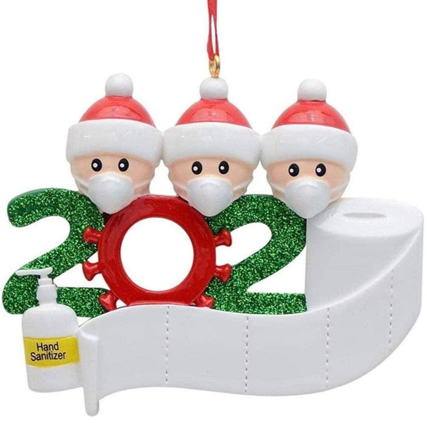 Frendorf | 2020 Quarantäne Familie Personalisierte Weihnachtsornamente