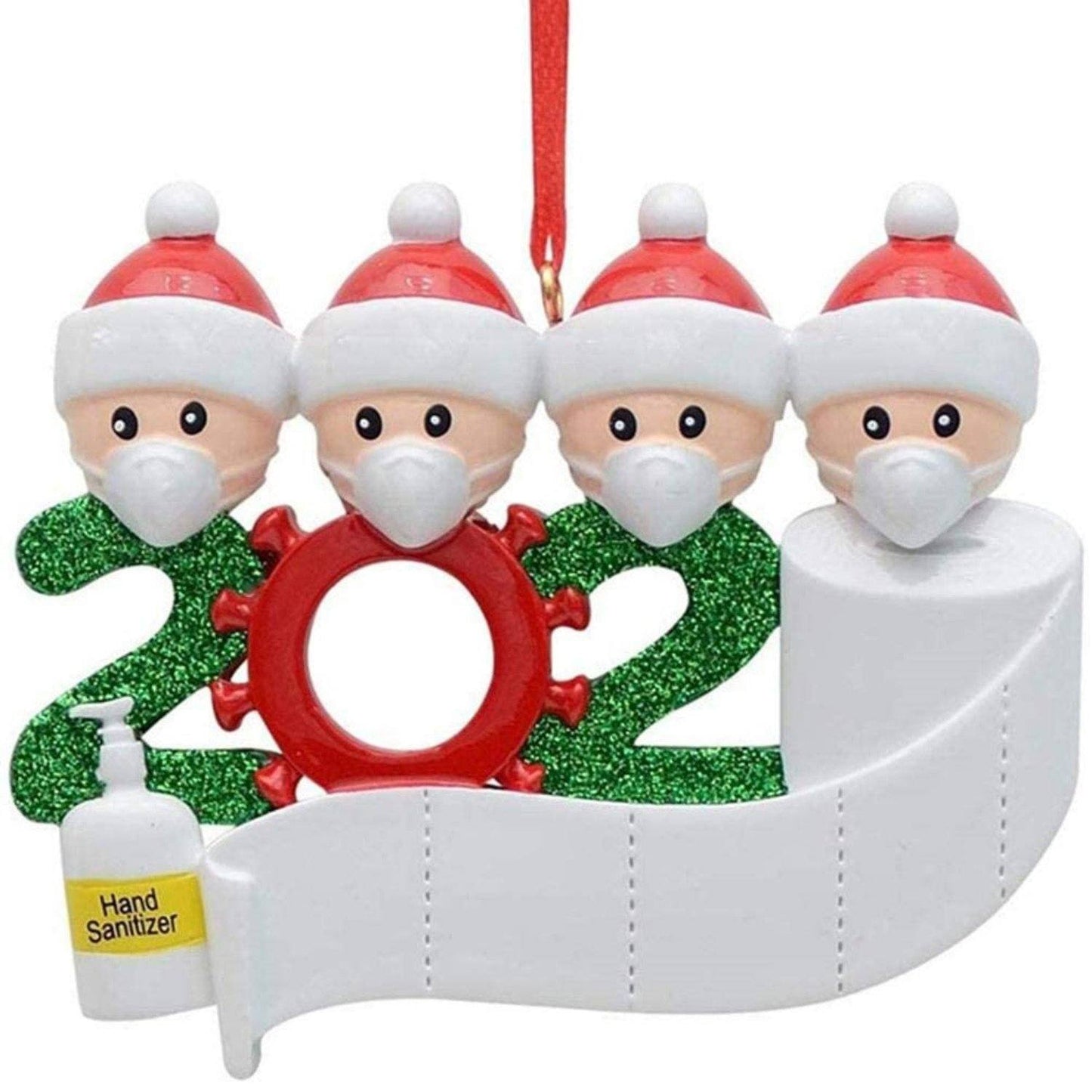 Frendorf | 2020 Quarantäne Familie Personalisierte Weihnachtsornamente