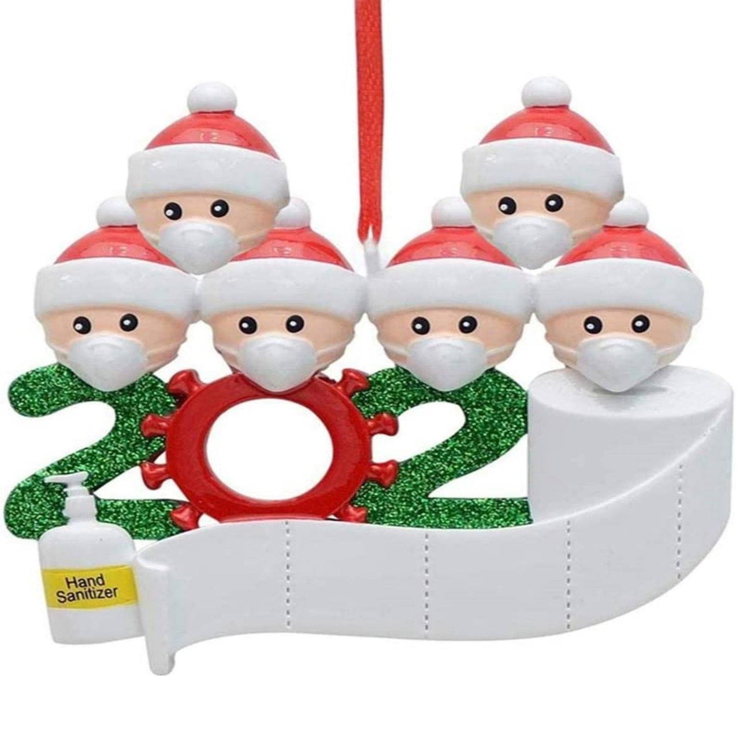 Frendorf | 2020 Quarantäne Familie Personalisierte Weihnachtsornamente