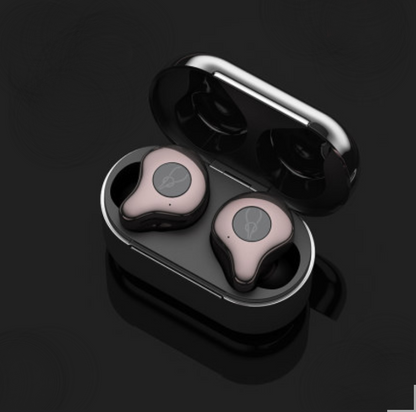 Frendorf | Bluetooth5.0 TWS True Wireless Mini In-Ear Kopfhörer mit ultra langer Standby-Zeit, bilateraler Stereo, aktiver Geräuschunterdrückung, IPX5 wasserdicht, niedrige Latenz, zum Lernen, Sport, Musik hören, Anrufe tätigen