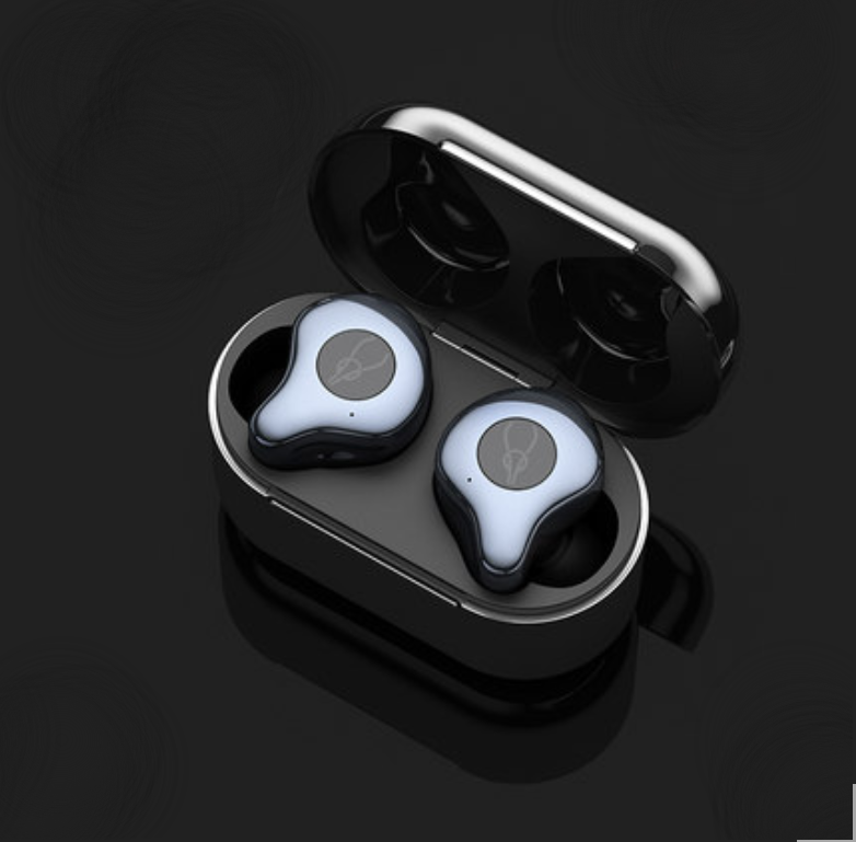 Frendorf | Bluetooth5.0 TWS True Wireless Mini In-Ear Kopfhörer mit ultra langer Standby-Zeit, bilateraler Stereo, aktiver Geräuschunterdrückung, IPX5 wasserdicht, niedrige Latenz, zum Lernen, Sport, Musik hören, Anrufe tätigen