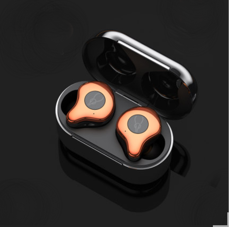 Frendorf | Bluetooth5.0 TWS True Wireless Mini In-Ear Kopfhörer mit ultra langer Standby-Zeit, bilateraler Stereo, aktiver Geräuschunterdrückung, IPX5 wasserdicht, niedrige Latenz, zum Lernen, Sport, Musik hören, Anrufe tätigen