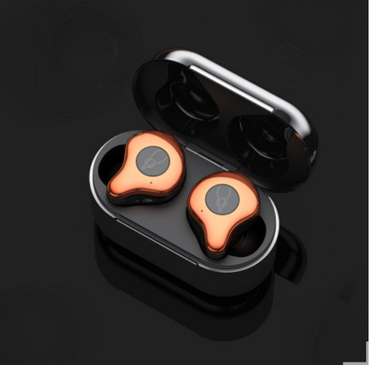 Frendorf | Bluetooth5.0 TWS True Wireless Mini In-Ear Kopfhörer mit ultra langer Standby-Zeit, bilateraler Stereo, aktiver Geräuschunterdrückung, IPX5 wasserdicht, niedrige Latenz, zum Lernen, Sport, Musik hören, Anrufe tätigen