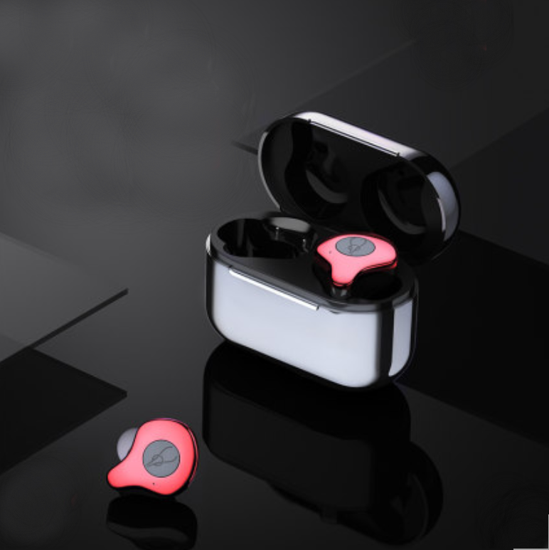 Frendorf | Bluetooth5.0 TWS True Wireless Mini In-Ear Kopfhörer mit ultra langer Standby-Zeit, bilateraler Stereo, aktiver Geräuschunterdrückung, IPX5 wasserdicht, niedrige Latenz, zum Lernen, Sport, Musik hören, Anrufe tätigen