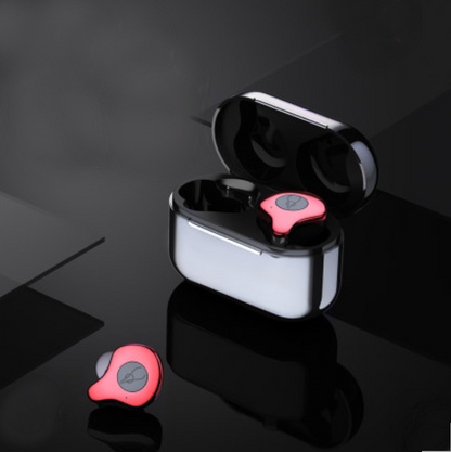 Frendorf | Bluetooth5.0 TWS True Wireless Mini In-Ear Kopfhörer mit ultra langer Standby-Zeit, bilateraler Stereo, aktiver Geräuschunterdrückung, IPX5 wasserdicht, niedrige Latenz, zum Lernen, Sport, Musik hören, Anrufe tätigen