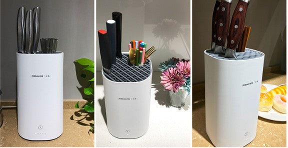 Frendorf | Automatischer intelligenter Desinfektions-Trockengriff mit UV-Desinfektion, Hochtemperaturtrocknung, großem Fassungsvermögen, waschbarem Modul & Energieeinsparung