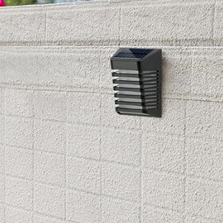 Frendorf | SolarVista LED Wandleuchte | Trapezdesign | Wasserdicht | Solar Außenbeleuchtung | Energieeffizient