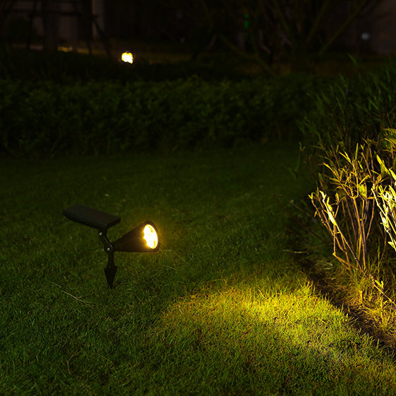 Frendorf | Solivora Solar LED Gartenstrahler | Wasserdicht | Solarbetrieben | Warm- & Kaltweißlicht