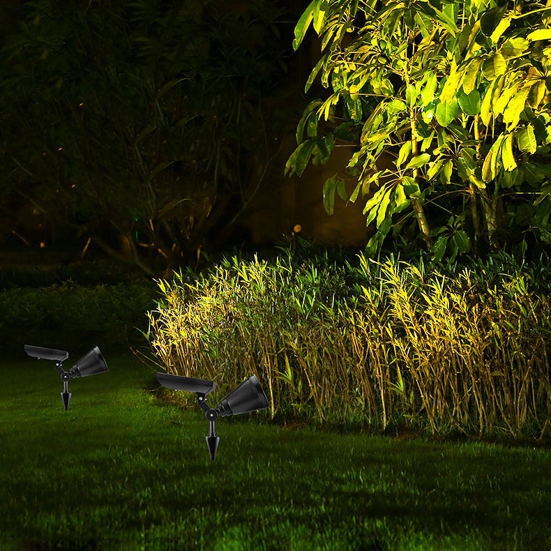 Frendorf | Solivora Solar LED Gartenstrahler | Wasserdicht | Solarbetrieben | Warm- & Kaltweißlicht