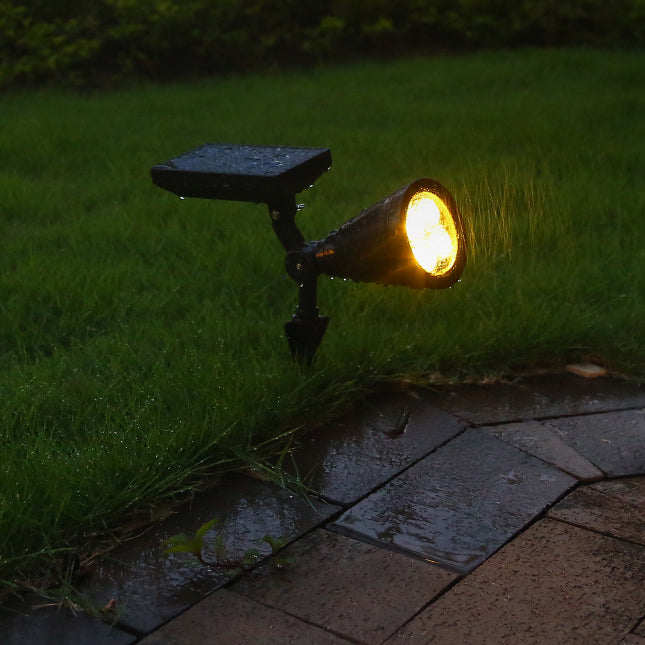 Frendorf | Solivora Solar LED Gartenstrahler | Wasserdicht | Solarbetrieben | Warm- & Kaltweißlicht