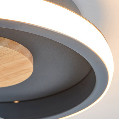 Frendorf | IronLume Industrial Flush Spotlight | Moderner Loft-Stil | 1-Licht Deckenleuchte | Robuste Beleuchtung für Zuhause