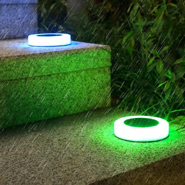 Outdoor Solar Bärenpfoten Runde LED Garten Rasen Vergrabene Licht