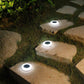 Outdoor Solar Bärenpfoten Runde LED Garten Rasen Vergrabene Licht