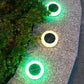 Outdoor Solar Bärenpfoten Runde LED Garten Rasen Vergrabene Licht