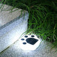 Outdoor Solar Bärenpfoten Runde LED Garten Rasen Vergrabene Licht
