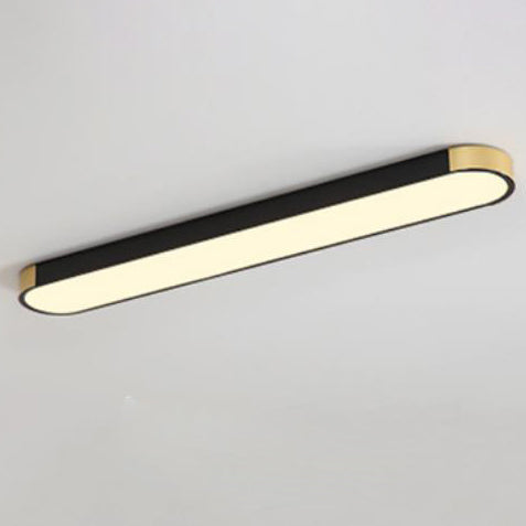 Minimalistische Rechteckige Ring LED Deckenleuchte