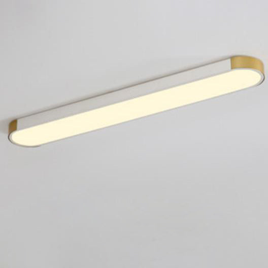 Minimalistische Rechteckige Ring LED Deckenleuchte