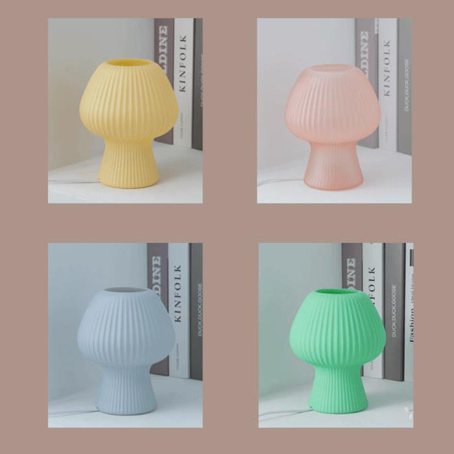 Frendorf | LumiMuse Vintage Glasbettlampe – Verstellbare LED-Nachttischbeleuchtung