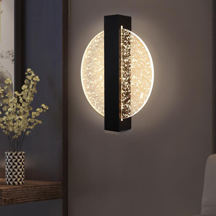 Kreative Acryl Riss Design LED Wandleuchte Lampe