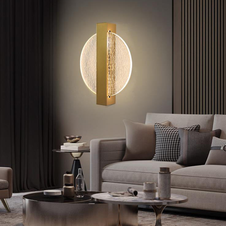 Kreative Acryl Riss Design LED Wandleuchte Lampe