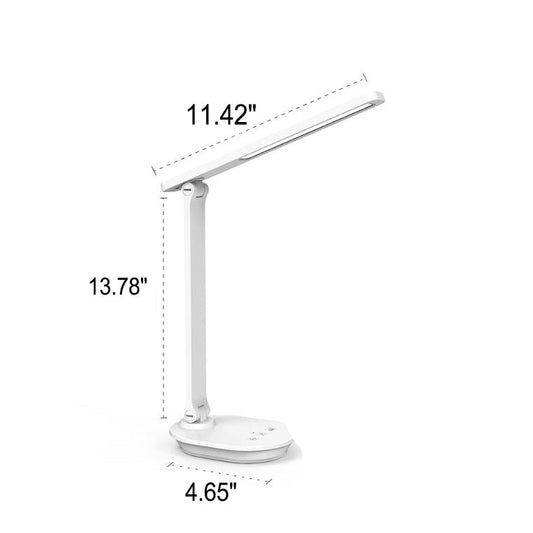 Moderne Double Folding Augenpflege Wireless wiederaufladbare LED Schreibtischlampe