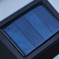 Frendorf | SolAura Frosted Glas Außenleuchte | Solar LED Wandleuchte | Wasserdicht & Energiesparend