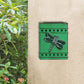 Frendorf | SolarForge Retro Solar Wandlampe | Quadratisches Box-Design | Aged Iron | LED Outdoor Beleuchtung