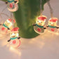 Frendorf | HoliGlow LED Lichterkette | Weihnachtsdeko | Batteriebetrieben | Warmes Licht & Festliche Designs
