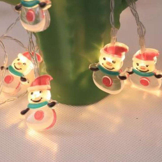 Frendorf | HoliGlow LED Lichterkette | Weihnachtsdeko | Batteriebetrieben | Warmes Licht & Festliche Designs