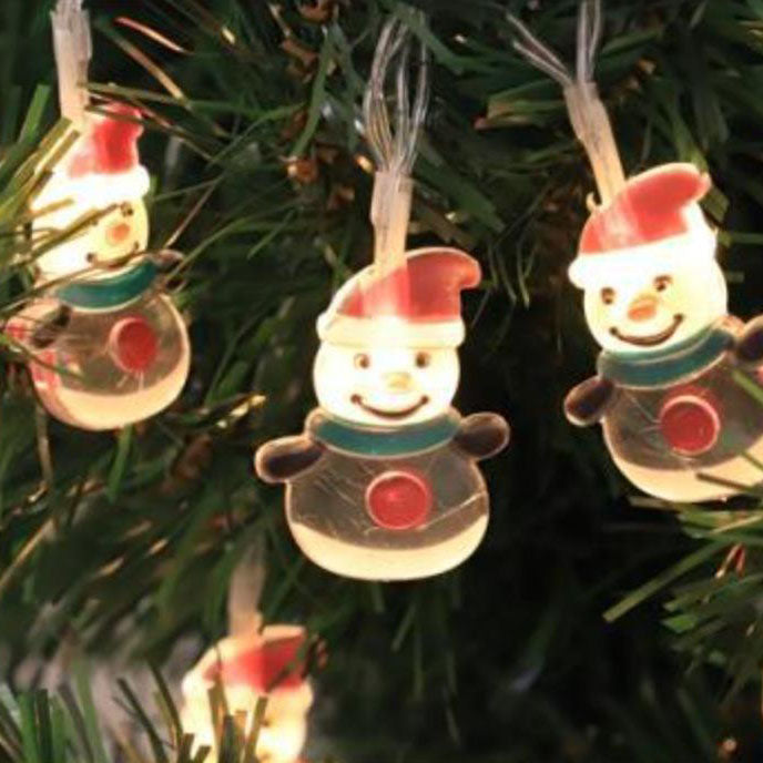 Frendorf | HoliGlow LED Lichterkette | Weihnachtsdeko | Batteriebetrieben | Warmes Licht & Festliche Designs