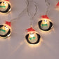 Frendorf | HoliGlow LED Lichterkette | Weihnachtsdeko | Batteriebetrieben | Warmes Licht & Festliche Designs