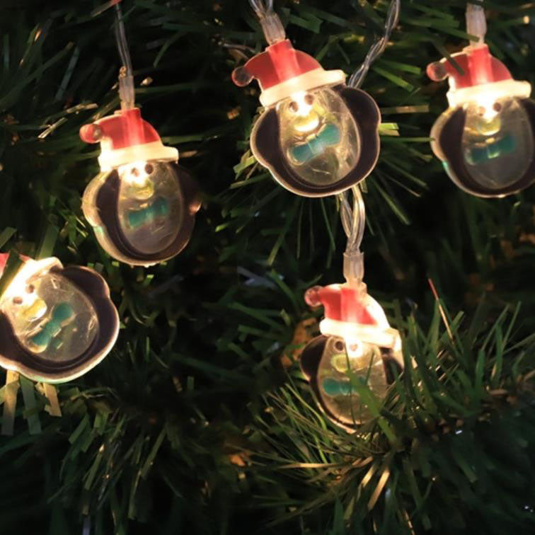 Frendorf | HoliGlow LED Lichterkette | Weihnachtsdeko | Batteriebetrieben | Warmes Licht & Festliche Designs