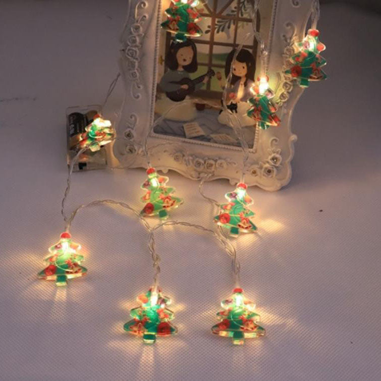 Frendorf | HoliGlow LED Lichterkette | Weihnachtsdeko | Batteriebetrieben | Warmes Licht & Festliche Designs
