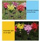 Moderne Kreative Simulation Phalaenopsis Solar LED Außen Patio Rasen Boden Einstich Landschaftslicht