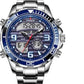 Frendorf | ChronoElite | Herrenarmbanduhr | Stilvoll und Militärisch | Wasserdicht und Luxus