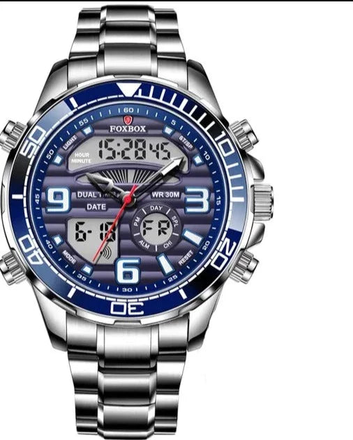 Frendorf | ChronoElite | Herrenarmbanduhr | Stilvoll und Militärisch | Wasserdicht und Luxus