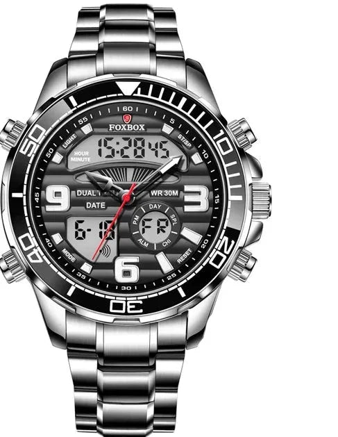 Frendorf | ChronoElite | Herrenarmbanduhr | Stilvoll und Militärisch | Wasserdicht und Luxus